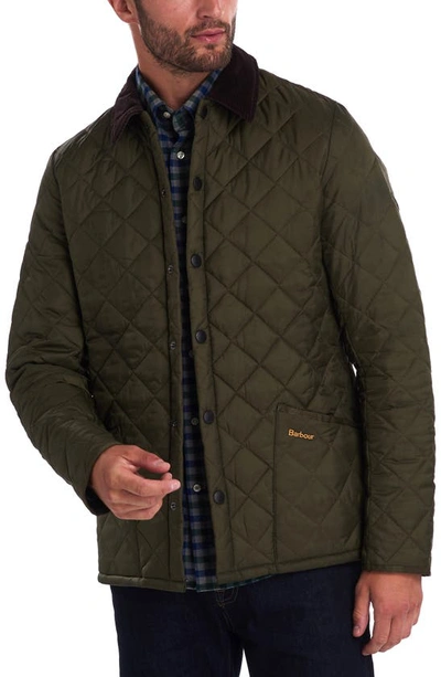 Barbour Heritage Liddesdale Quilted Jacket In Green | ModeSens