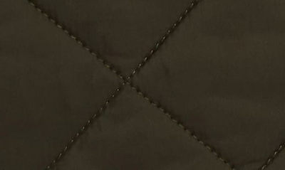 Barbour Heritage Liddesdale Green Jacket With Classic Corduroy Collar And Logo Lettering On The Front In Tec