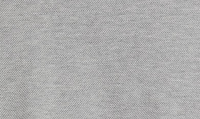 Shop Comme Des Garçons Play Double Heart Cotton Piqué Polo In Grey