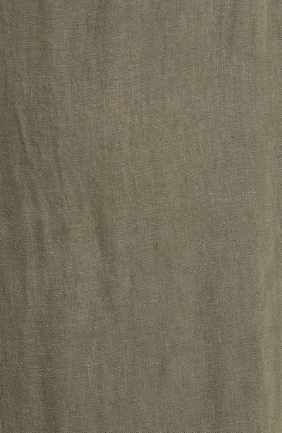 L'agence Campbell High Waist Wide Leg Cotton Blend Pants In Beetle