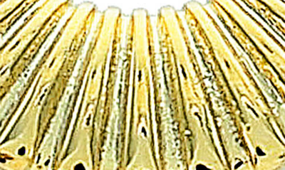Shop Panacea Sunray Hoop Earrings In Gold