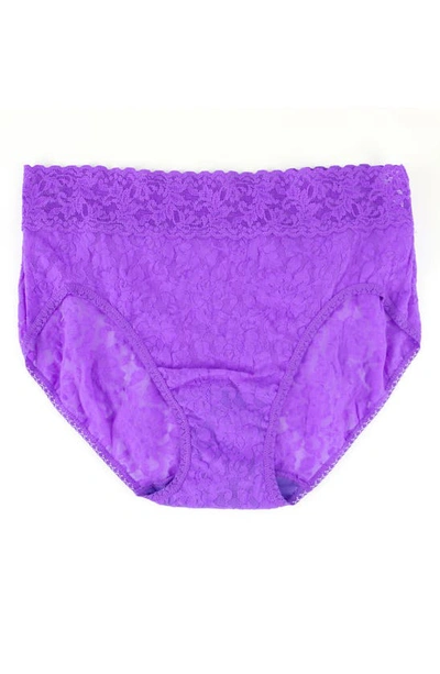 Shop Hanky Panky French Bikini In Vivid Violet