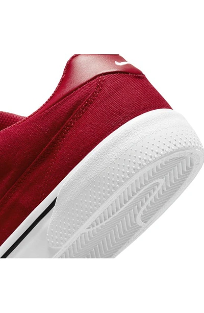 Nike Gts '97 Canvas Sneakers In Gym Red In Red/ White/ Black/ Aluminum