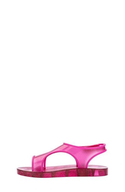 Shop Mini Melissa Kids' Jelly Sandal In Pink/ Pink