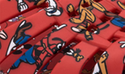 Shop Mini Melissa Melissa Kids' Disney® Mickey & Friends T-strap Sandal In Red Multicolor