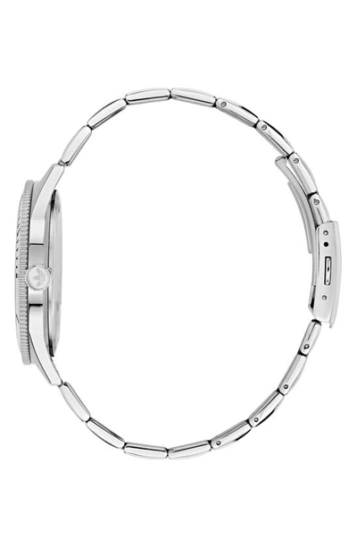 Shop Adidas Originals Edition Three Bracelet Watch, 41mm In Silver