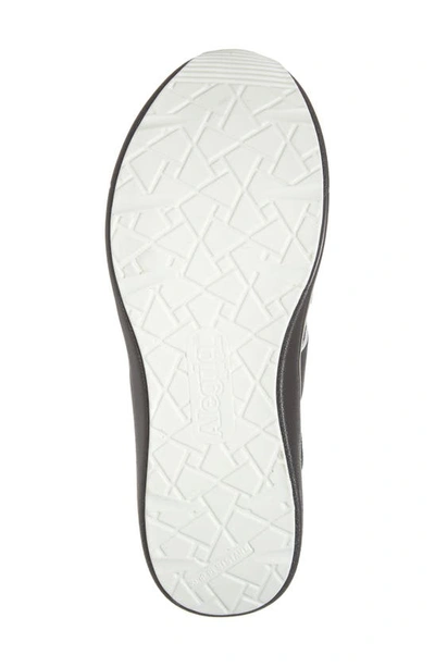 Traq By Alegria Qarma Sneaker In Wild Child Black Leather