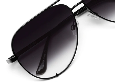 Shop Quay High Key Extra Large In Black,smoke Polarized