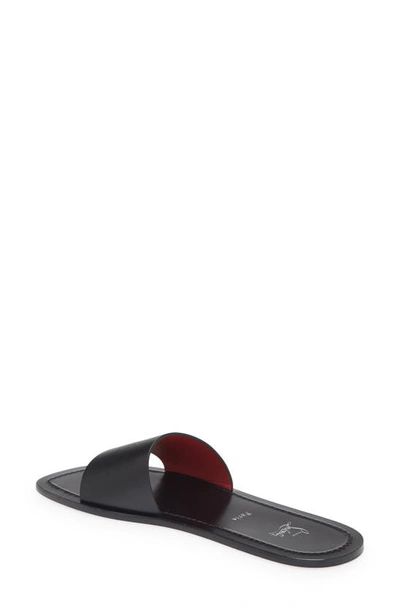 Shop Christian Louboutin Coolraoul Slide Sandal In Black