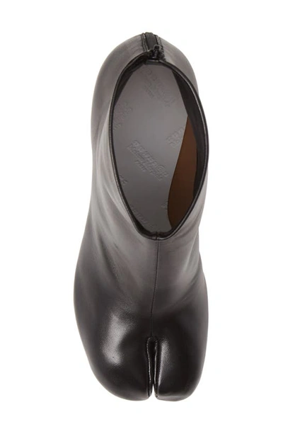 Shop Maison Margiela Tabi Stiletto Ankle Boot In Black