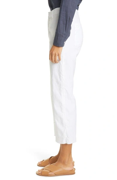 Frank & Eileen Wexford Wide Leg Pants In White