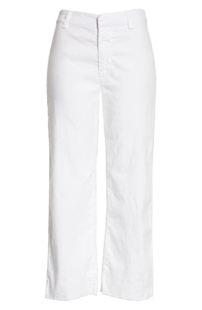 Frank & Eileen Wexford Wide Leg Pants In White