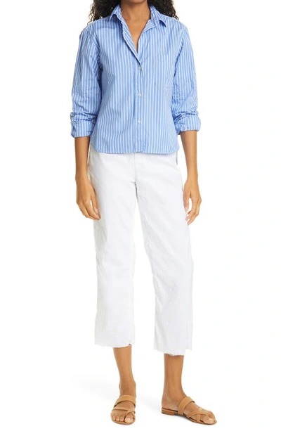 Frank & Eileen Wexford Wide Leg Pants In White