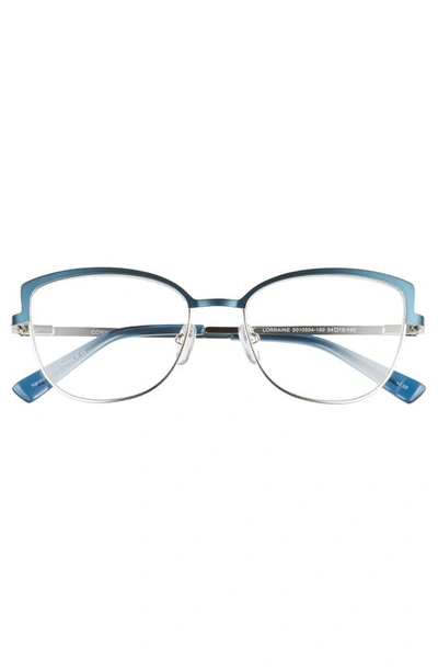 Shop Corinne Mccormack Lorraine 54mm Reading Glasses In Blue