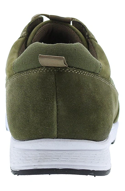 Shop English Laundry Kali Suede Sneaker In Army