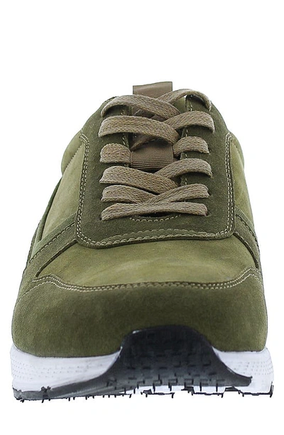 Shop English Laundry Kali Suede Sneaker In Army