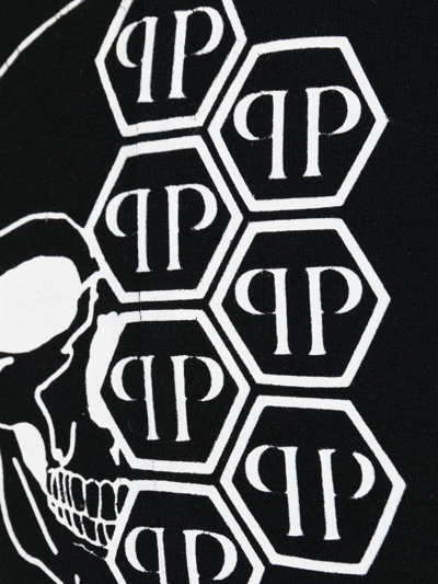 Shop Philipp Plein Logo-waistband Boxers In Black