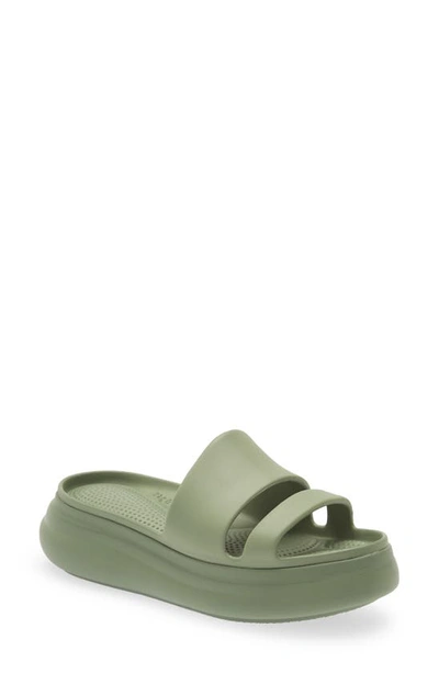 Rag & Bone Brixley Platform Slide Sandal In Frscogrn