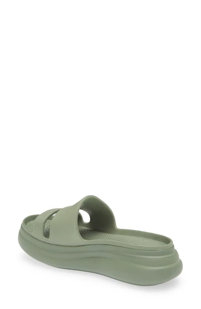 Rag & Bone Brixley Platform Slide Sandal In Frscogrn