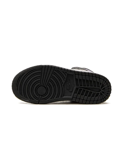 Jordan Air  1 Mid "houndstooth" Sneakers In Black