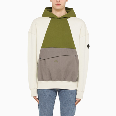 Shop A-cold-wall* Colour-block Sweatshirt Hoodie In Beige