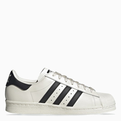 Shop Adidas Originals White/black Superstar 82 Low-top Sneakers