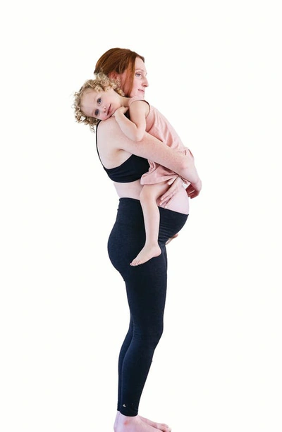 Shop Anook Athletics Poppy 26-inch Maternity Leggings In Char Heather