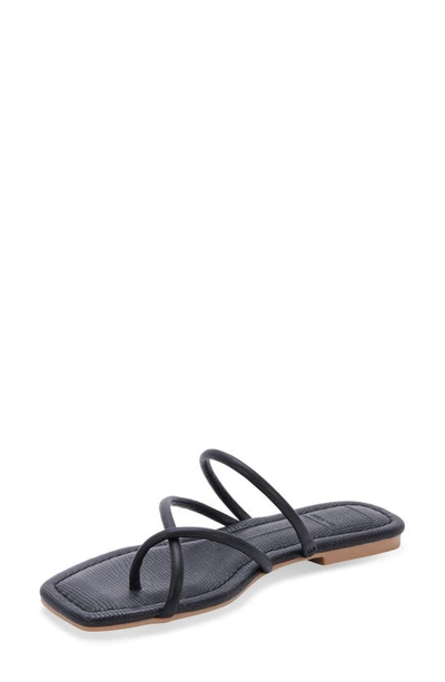 Shop Dolce Vita Leanna Slide Sandal In Black Stella