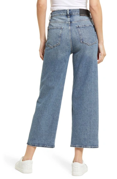Shop Modern American Savannah Wide Leg Jeans In Dixie