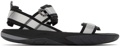 Shop The North Face Black Skeena Sandals In Kt0 Tnf Black/asphal