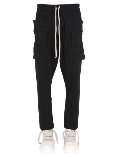 Shop Rick Owens Drkshdw Cargo Pants In Black