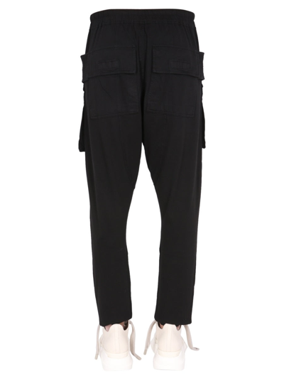 Shop Rick Owens Drkshdw Cargo Pants In Black