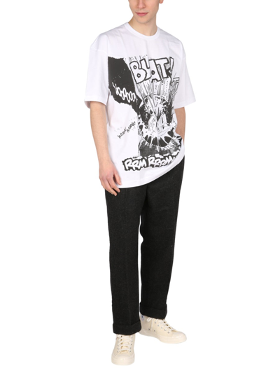 Comme Des Garçons Shirt Comme De Garcons X Christian Marclay T-shirt In  White Black | ModeSens
