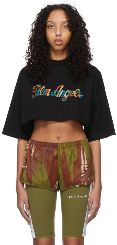 Palm Angels Cotton Crop T-Shirt