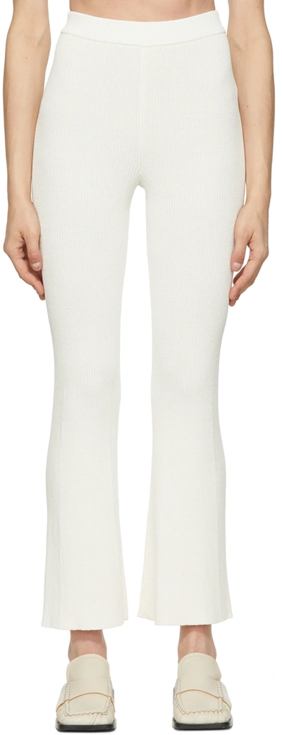 Shop Aeron Off-white Egon Lounge Pants In Off White