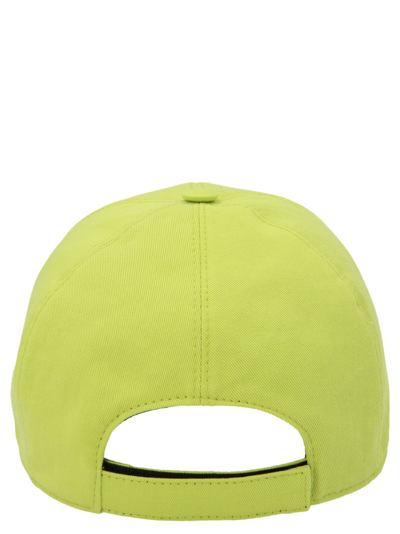 Shop Versace Cap In Green