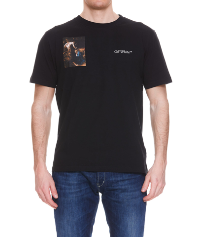 Shop Off-white Virgil Abloh T-shirt In Black