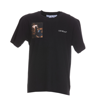 Shop Off-white Virgil Abloh T-shirt In Black