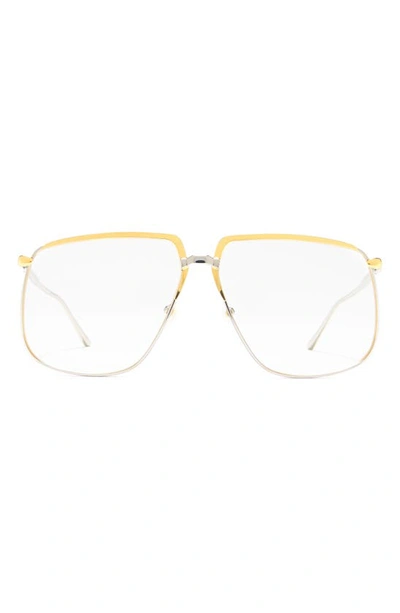 Gucci 63mm square sunglasses hot sale
