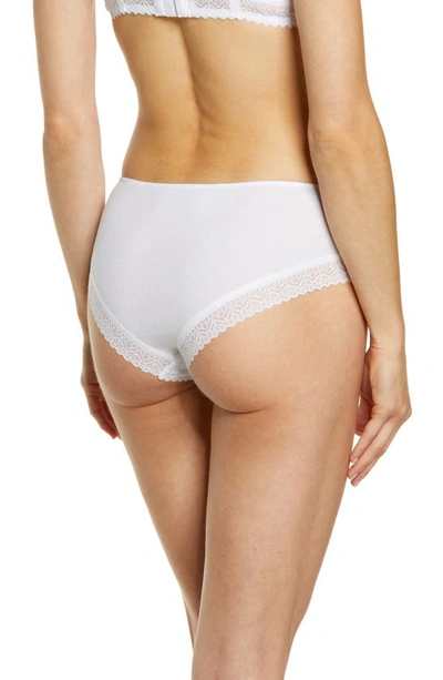 Simone Perele Eugenie Boyshort Panties In White