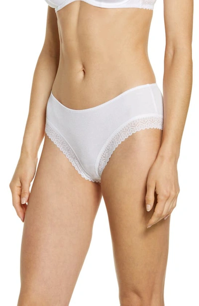Simone Perele Eugenie Boyshort Panties In White