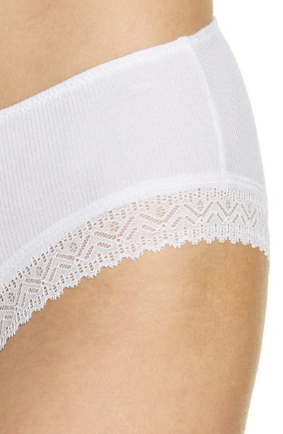 Simone Perele Eugenie Boyshort Panties In White