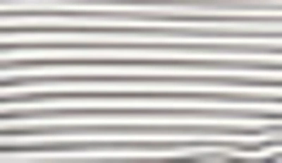 Shop Donna Karan Woman Stripe Crewneck Long Sleeve Top In White/black