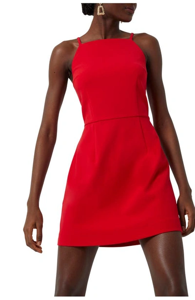 Shop French Connection Whisper Light Sheath Minidress In Flame