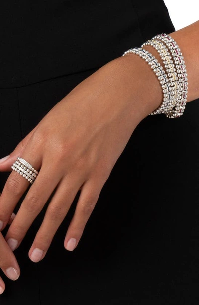 Lagos Caviar Spark Link Bracelet In Silver