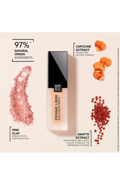 Shop Givenchy Prism Libre Skin-caring Matte Foundation In 1-w105