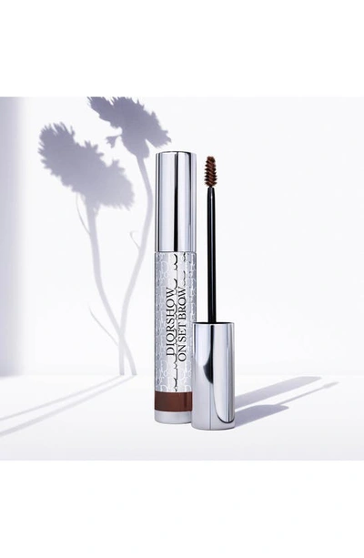 Shop Dior 'show On Set Brow Gel In 000 Universal Clear