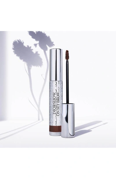 Shop Dior 'show On Set Brow Gel In 003 Brown