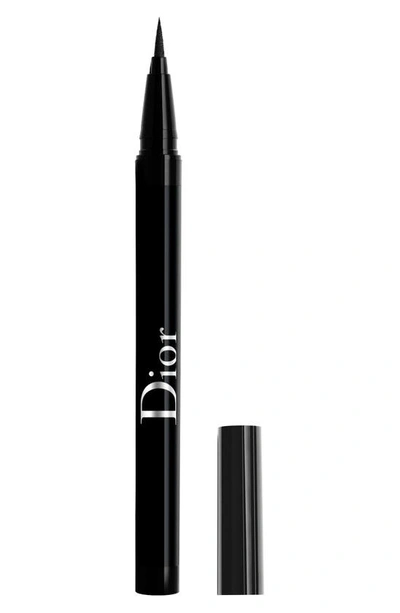 Shop Dior 'show On Stage Waterproof Liquid Eyeliner In 096 Satin Black