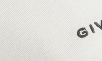Givenchy Logo Embroidered Baseball Cap In White